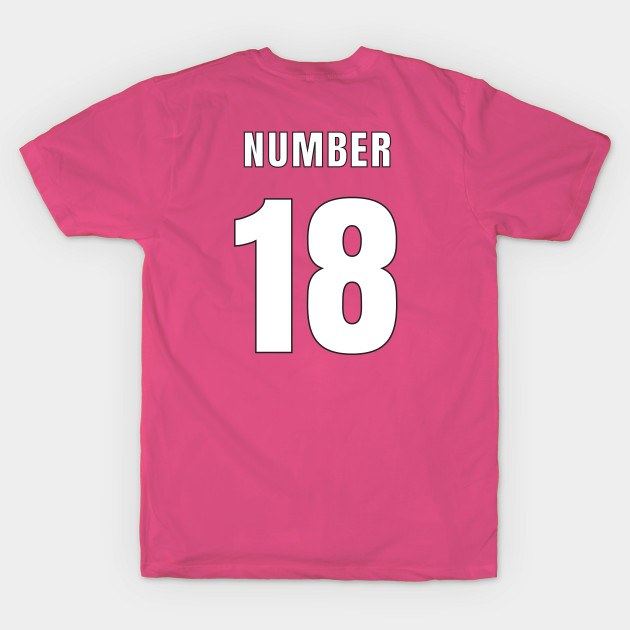 NUMBER 18 FRONT-BACK-PRINT by mn9